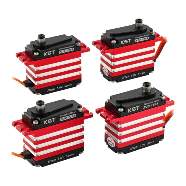 KST X20 Brushless 4x Servo Combo Set