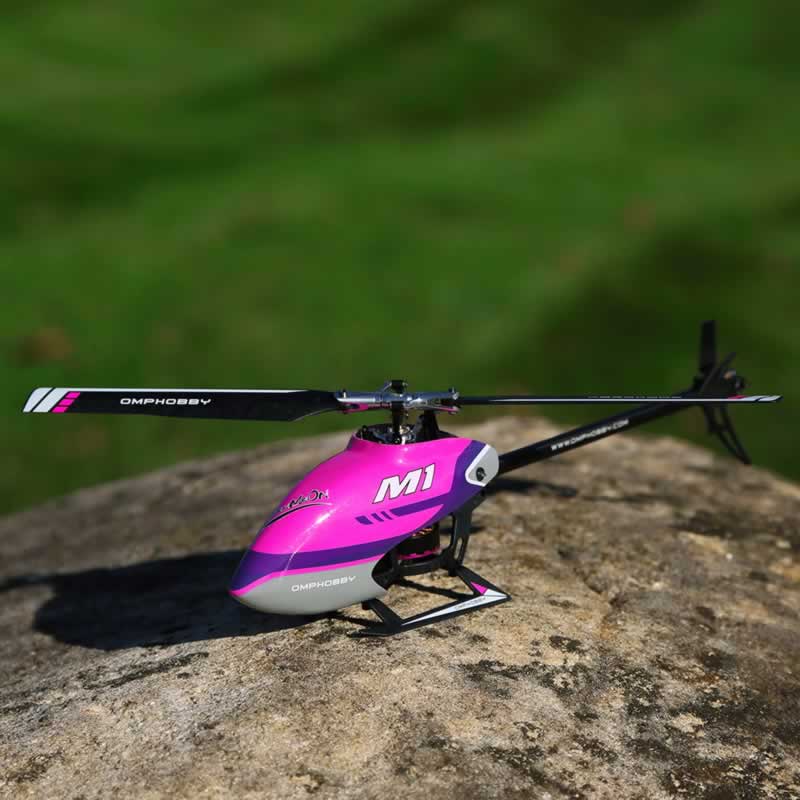 OMP M1 Helicopter On Rock