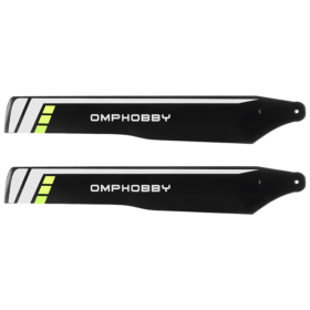 OMP M2 173mm Main Blades Set Yellow