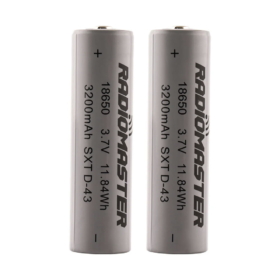 RadioMaster 18650 3200mAh 3.7V Li-Ion Battery (2 pack)