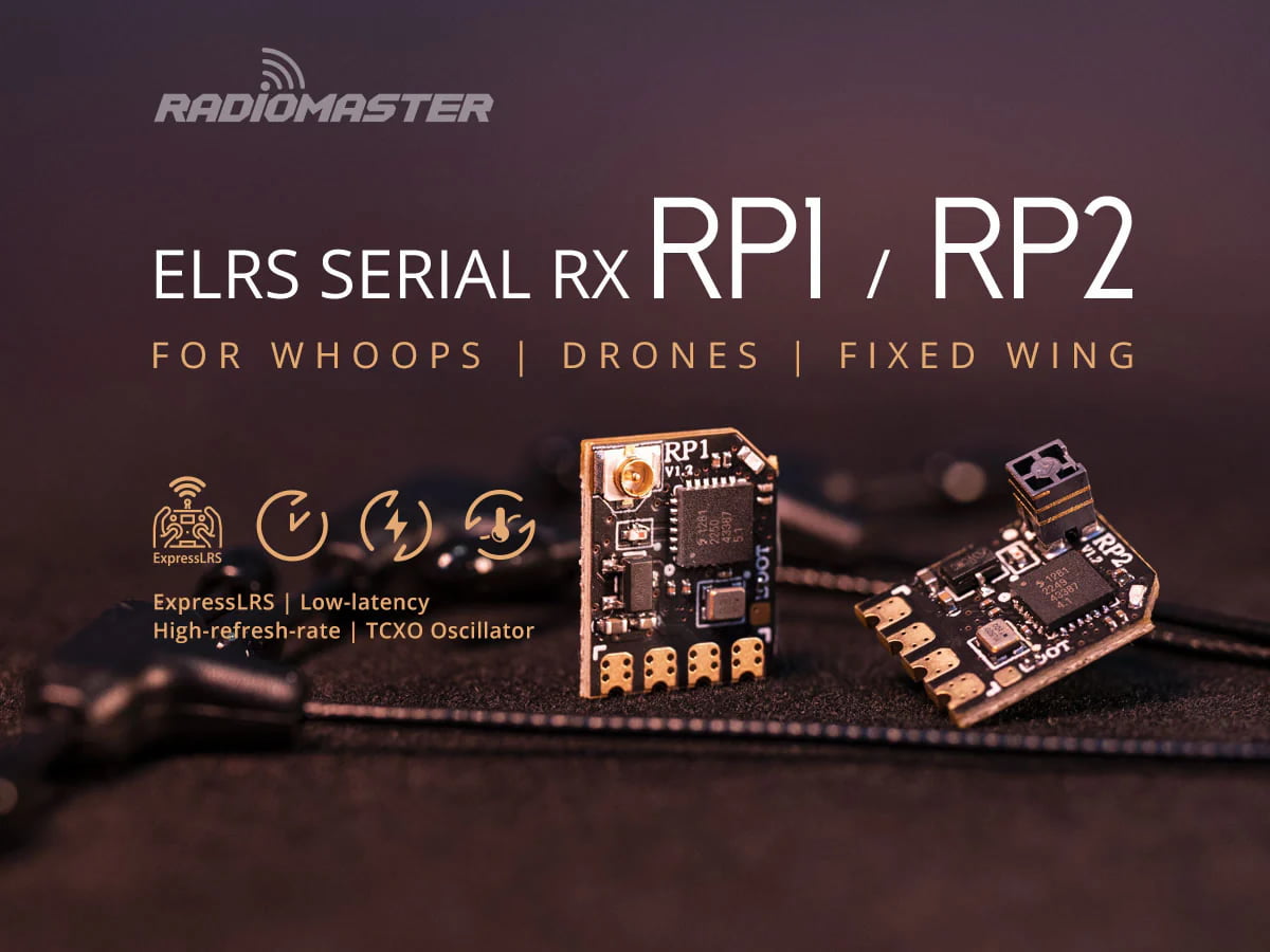 RadioMaster RP1 ExpressLRS Nano Receiver V2